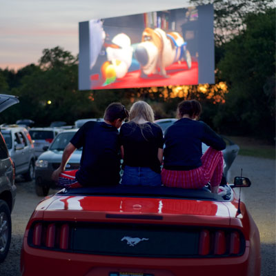 Drive in Movie Theater Hamilton Ohio